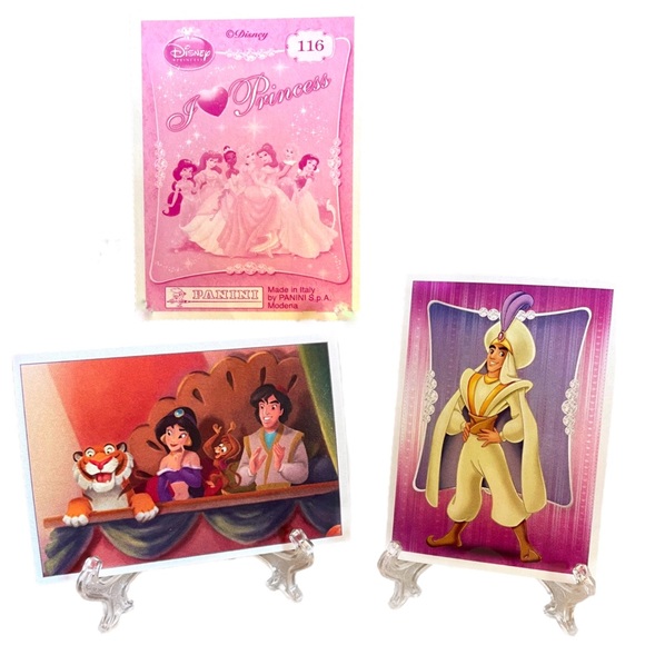 1993 Disney Panini Aladdin Trading Cards Stickers - Picture 2 of 4